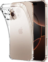 UGREEN Bright Cushion Protective Case for iPhone 16 Pro Clear | حافظة حماية شفافة يونيجرين لآيفون 16 برو