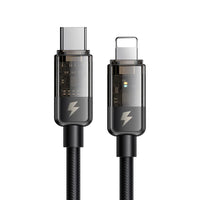 Kabloya Daneyên Zelal a Ji Type-C ya Mcdodo Auto Power Off bo Lightning 1.2m