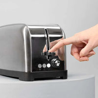 محمصة خبز Cecotec Toastin’ Time 1500 Inox 4 شرائح ستانلس ستيل بقوة 1500 واط | Cecotec Toastin’ Time 1500 Inox 4-Slice Toaster 1500W Stainless Steel