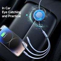 كيبل مكدودو 3 في 1 قابل للسحب بطول 1.2 متر | Mcdodo 3 in 1 Retractable Charging Cable 1.2m