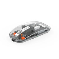 ماوس ويوو كريستال الشفاف المغناطيسي اللاسلكي, 2.4G + بلوتوث | WiWU Crystal Transparent Magnetic Wireless Mouse – Bluetooth + 2.4G