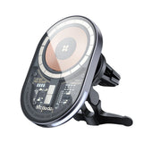 حامل وشاحن مكدودو اللاسلكي المغناطيسي للسيارة بقدرة شحن 15 واط | Mcdodo 15W Magnetic Wireless Charger Car Mount