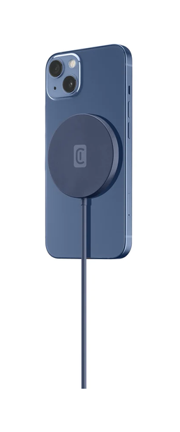 Cellularline 18W MagSafe Wireless Charger Base - سيلولارلاين قاعدة شاحن لاسلكي ماج سيف بقوة 18 واط