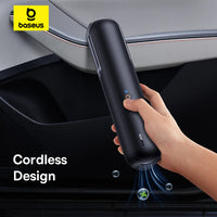 مكنسة سيارة بيسوس A0 Pro لاسلكية قوية لتنظيف السيارة – أسود | Baseus A0 Pro Car Vacuum Cleaner Cordless Powerful Portable Cluster Black