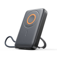 JOYROOM 3-di-1 Bankeya Hêza Magnetîk a 3-di-1 de, Kapasîteya 10,000mAh, Barkirina 22.5W - Reş | JOYROOM JR-PBM02 22.5W 3-di-1 Bankeya Hêza Mobîl a Magnetîk 10000mAh – Reş