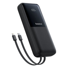 Baseus Lipow Dual-Cable Power Bank 20000mAh 22.5W - باور بانك بيسوس ليبو 20000 مللي أمبير