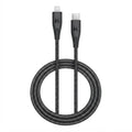 كيبل USB-C إلى لايتننغ مضفر بطول مترين من راف باور RP-CB1018 | RAVPower RP-CB1018 Braided USB-C to Lightning Cable 2m