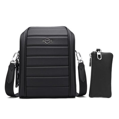 حقيبة كتف بانجي YD252 الرجالية للاعمال - اسود | BANGE YD252 Sling Shoulder Messenger Bag for Men – Black