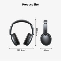 سماعة جويرووم JR-JH1  اللاسلكية بعزل الضوضاء, تشغيل حتى 120 ساعة | JOYROOM JR-JH1 Wireless ANC Headphones, Up To 120H Playtime.