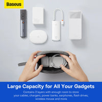 حقيبة تخزين باسيوس EasyJourney رمادي داكن - Baseus EasyJourney Storage Bag Dark Grey