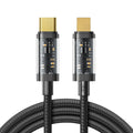 Kabloya Joyroom USB-C bo Lightning, Şarjkirina 20W, Dirêjahiya 1.2m - Reş | JOYROOM S-CL020A12 Kabloya Lightning Bo USB-C PD 20W 1.2m – Reş
