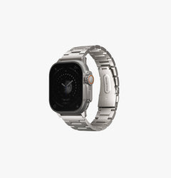 UNIQ Osta stainless steel link Apple Watch band Silver