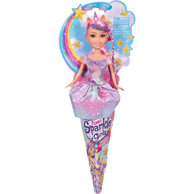 زورو سباركل غيرلز دمية الأميرة داخل مخروط | ZURU Sparkle Girlz Princess Cone Doll 10010