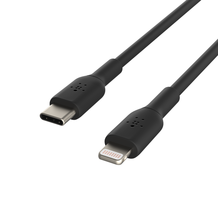 كيبل بيلكن BoostCharge تايب سي الى لايتننغ بطول 1 متر  | Belkin BoostCharge USB-C to Lightning Cable 1M