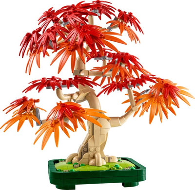 LEGO Botanicals Japanese Red Maple Bonsai Tree 10348 - set image