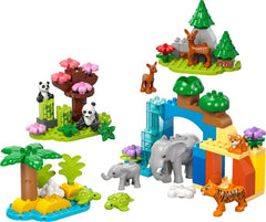 LEGO DUPLO 3 in 1 Wild Animal Families 10446 - set image