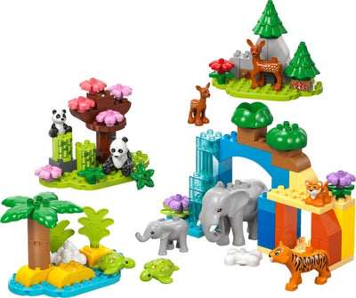 LEGO DUPLO 3 in 1 Wild Animal Families 10446 - set image