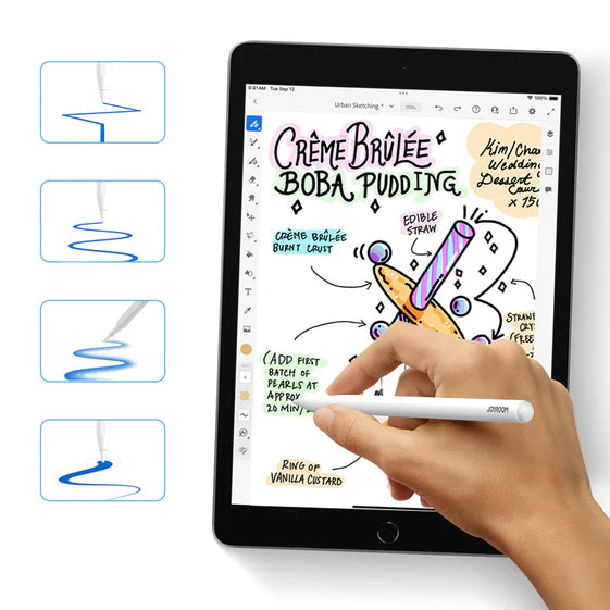 Stylus JOYROOM JR-X15 ji bo iPad - Şarjkirina Bilez, Nivîsandina Rast