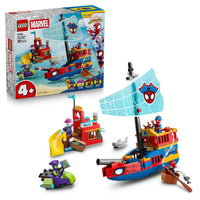 ليغو سفينة قراصنة فريق سبايدي | LEGO Marvel Team Spidey Pirate Ship 11208