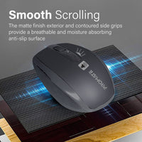 Promate Breeze Black mouse USB receiver detail