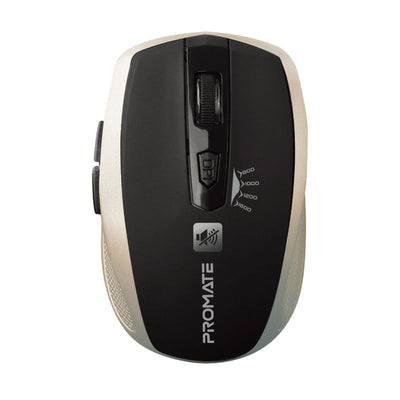 Promate Breeze Gold silent switch wireless mouse - main view