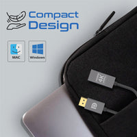 Promate MediaLink-DP connectors detail