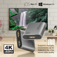 Promate MediaSplit-C2 dual HDMI output ports detail