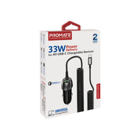Promate PowerDrive-33PDC شاحن سيارة مدمج أثناء الاستخدام