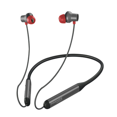 Promate Velcon ANC Neckband Earphones 220mAh Black-Front