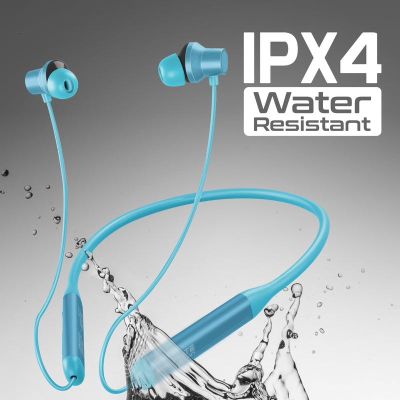 Promate Velcon ANC Neckband Earphones 220mAh Blue-Controller