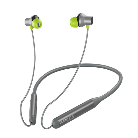 Promate Velcon ANC Neckband Earphones 220mAh Grey-Front