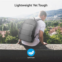 Promate Alpha-BP Anti-Theft Laptop Backpack 15.6 inch Black-Angle
