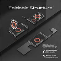 Promate AuraFold-Trio تشحن ثلاثة أجهزة بنفس الوقت