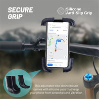 Promate BikeMount-2 quick clamp locking mechanism detail