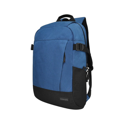 Promate Birger Laptop Backpack 15.6 inch ComfortStyle Blue-Front