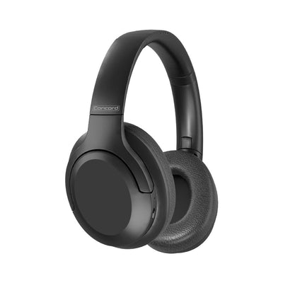 Promate Concord ANC Wireless Headphones 500mAh Black-Front