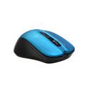 ماوس لاسلكي مريح بمسند إبهام | Promate Contour Comfort Performance Wireless Ergonomic Mouse - أزرق