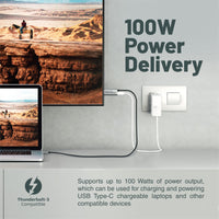 Promate HDMI-PD100 100W Power Delivery port detail