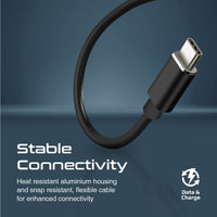 Promate LiteHub-4 Black aluminium housing detail