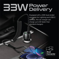 Promate PowerDrive-33PDCI شاحن سيارة مدمج يدخل بمقبس السيارة