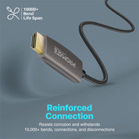 Promate ProLink-DP200 connectors detail