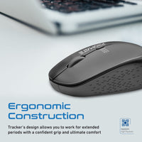 Promate Tracker Black mouse ergonomic side detail
