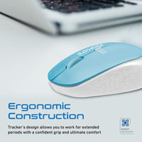 Promate Tracker Blue mouse ergonomic side detail