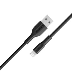 Promate XCord-Ai Black USB-A to Lightning cable 1m for Apple devices - main view