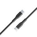 كابل USB-C شحن ونقل بيانات 60 واط من مادة TPE بطول متر | Promate XCord-CC - أسود