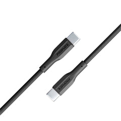 Promate XCord-CC Black TPE USB-C to USB-C cable 1m - main view