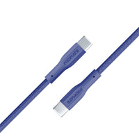Promate XCord-CC Navy TPE USB-C to USB-C cable 1m - main view