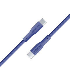 Promate XCord-CC Navy TPE USB-C to USB-C cable 1m - main view