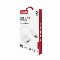Promate ProLink-H2V White connected to a projector
