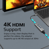 Promate MediaHub-C3 compact size detail